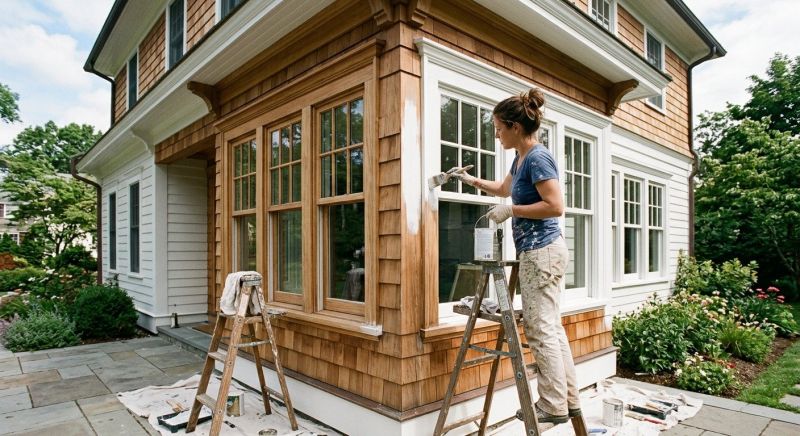 Crown Molding Painting in Wilmington, NC
