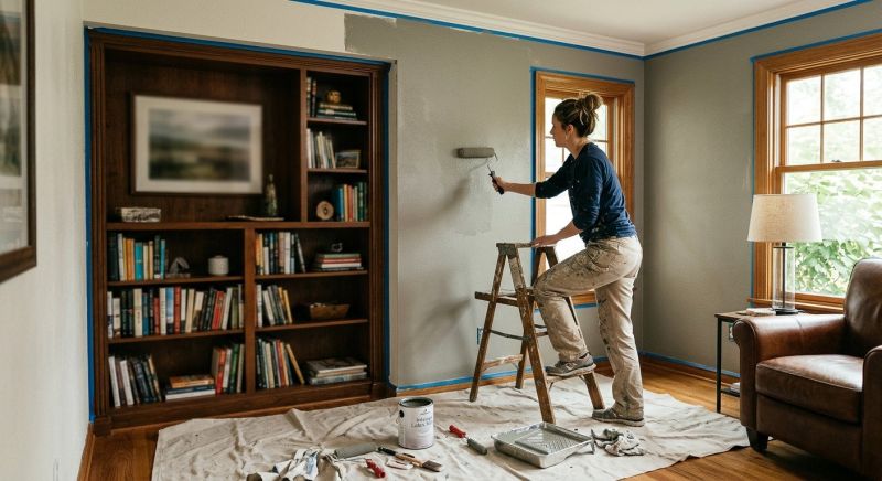 Loft Painting in Wilmington, NC